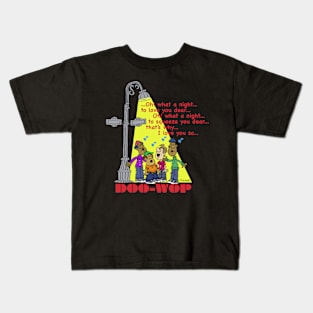 Doowop singing Kids T-Shirt